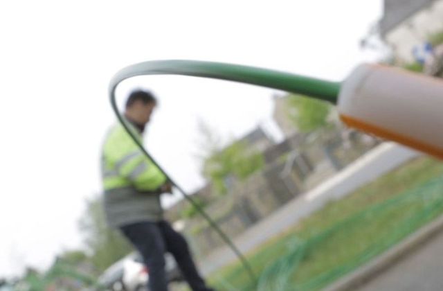 Gabocom speedpipe-ground Glasfaser Kabel einblasen