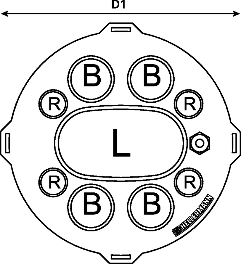 FRBU 9 Port configurazione base