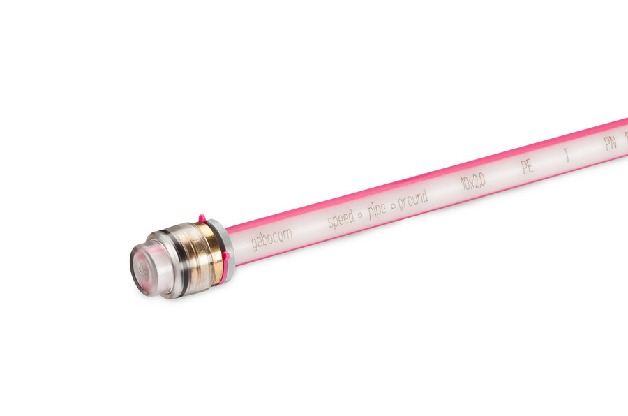 Tappi permanenti trasparenti ES per sigillare il tubo della velocità.