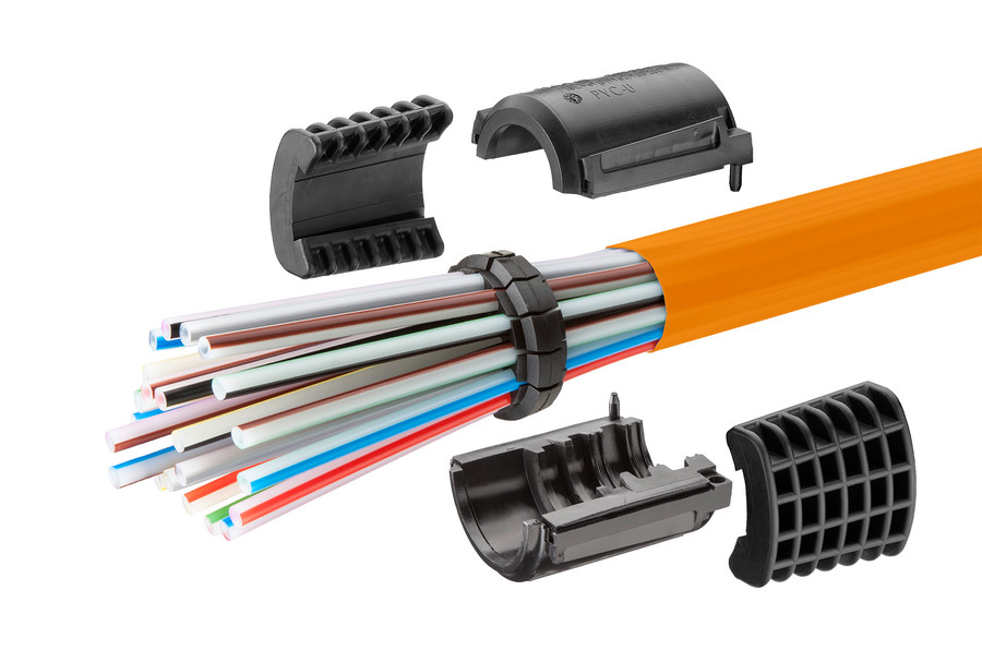 speedpipe tubo di rinforzo a terra SRV-G tc con EZA-t per la tenuta.