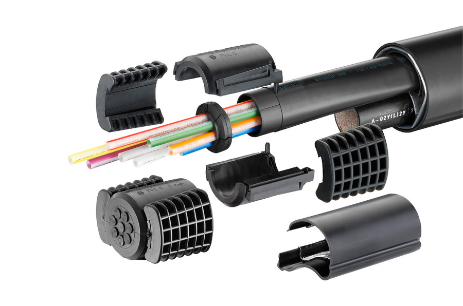 Raccordi per tubi SRV con EZA-t e SHa per installazioni pipe-in-pipe.